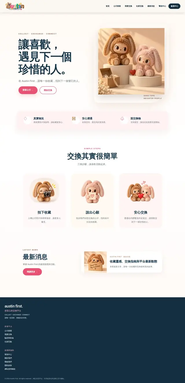 austin first 網站截圖