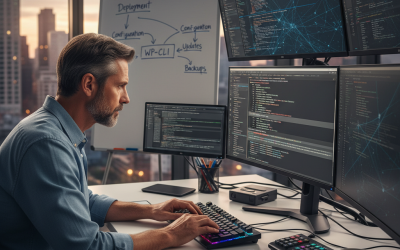 滑鼠再見！資深工程師的 WP-CLI 工作流革命：從部署到維護，一條龍指令搞定！