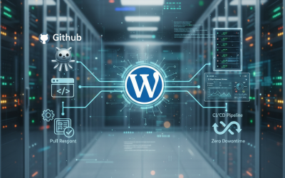 不只是上傳!打造 WordPress『零停機』CI/CD 部署流水線:GitHub Actions 進階實戰