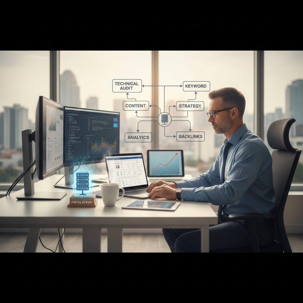 流量不是靠拜拜！資深工程師的 WordPress SEO 終極藍圖：從技術健檢到內容策略，打造永續成長引擎