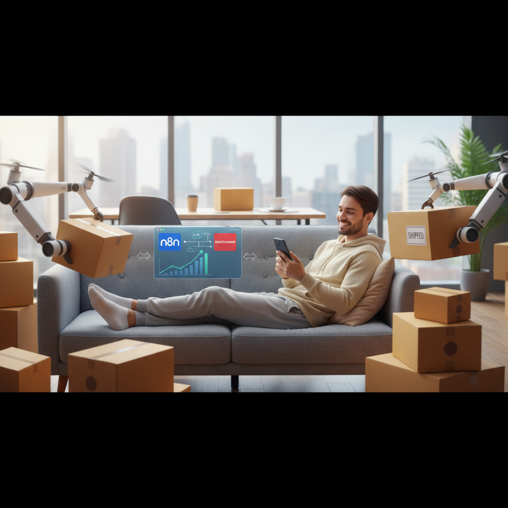 訂單接到手軟，出貨出到臉綠？n8n x WooCommerce 自動化連擊，讓你躺著處理訂單！