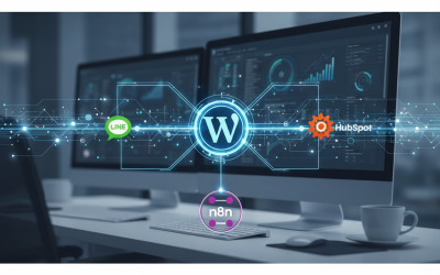WordPress 不再是孤島!API 串接終極實戰:手把手搞定 LINE / HubSpot / n8n,打造你的自動化帝國