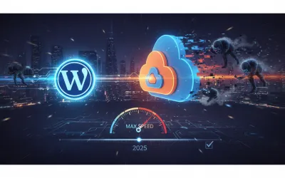 網站快到飛起,駭客只能哭泣!WordPress + Cloudflare 整合指南 (2025 實測)