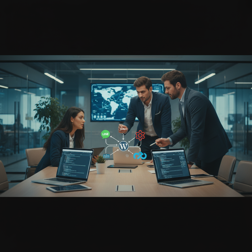 你的網站只是個網站？WordPress API 串接戰略：LINE, HubSpot, n8n 整合模式大解析