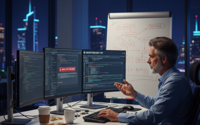 API 半夜又斷線?資深工程師的 WordPress API 串接防爆聖經:從 Rate Limit 到優雅重試 (Exponential Backoff)
