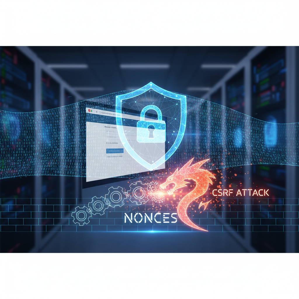 你的表單安全嗎？揭開 WordPress Nonces 的神秘面紗，杜絕 CSRF 攻擊的終極防線！