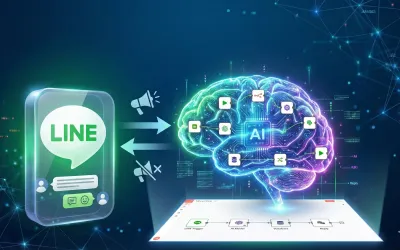 LINE Bot 不再只會單向通知!N8N 視覺化工作流實戰,打造你的 AI 智慧客服大腦