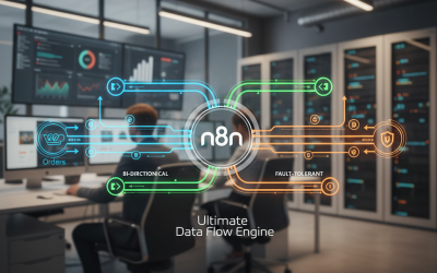 n8n 訂單同步做了嗎？揭秘 WooCommerce 雙向、容錯的終極資料流引擎