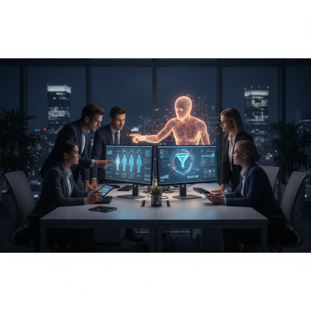 你的頂尖業務正在 CRM 裡睡覺！喚醒 AI 銷售教練，用數據提煉成交 SOP