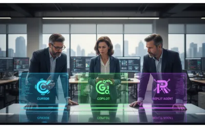 2025 AI Coding 大戰開打！Cursor, Copilot, Replit Agent 三強對決，該壓哪邊？