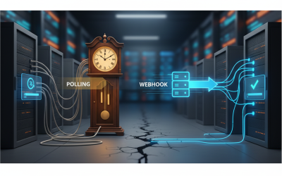 網站更新老是慢半拍?兇手竟是 Polling!Webhook vs. Polling 終極對決,選對策略讓資料同步秒速到位