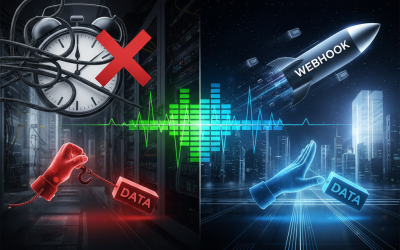 網站更新老是慢半拍？兇手竟是 Polling！Webhook vs. Polling 終極對決，選對策略讓資料同步秒速到位