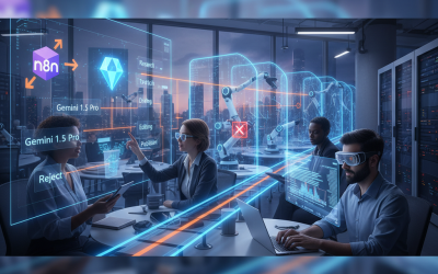 拒絕 AI 廢文！用 n8n + Gemini 1.5 Pro 打造「虛擬編輯團隊」自動化內容流水線 (2025 實戰)