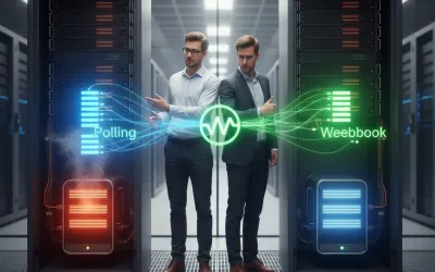 資料同步還在「每 5 分鐘刷一次」?Webhook vs. Polling 深度比較,選對架構不燒主機