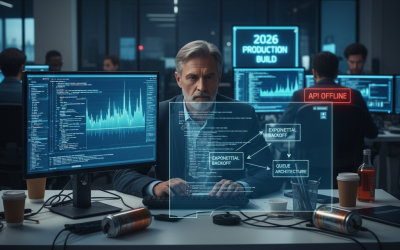 流量爆衝 API 卻掛了？資深工程師教你用「指數退讓」與佇列架構完美防禦行銷災難 (2026實戰版)