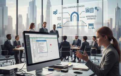 Excel 檔開到當機？2026 中小企業「無痛」轉移至 WordPress 資料庫的終極架構指南