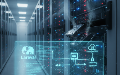 伺服器硬碟又爆了？Laravel + S3 檔案上傳終極實戰：從 Pre-signed URL 到串流下載的 2026 架構指南