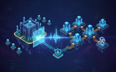 ERP 孤島終結者：2026 企業級 WordPress API 串接與資安實戰指南