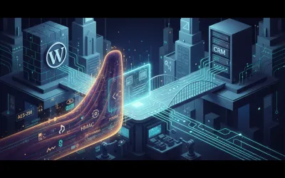 API 傳輸像在寄明信片?2026 WordPress 對接 CRM 的「資料隱形斗篷」實戰攻略 (AES-256 + HMAC)