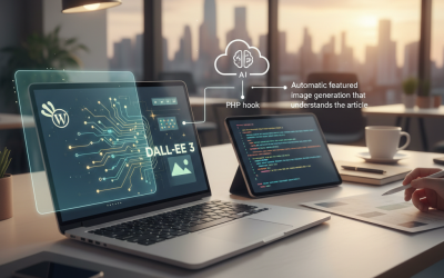 縮圖救星！2026 WordPress x DALL-E 3 API：用 Hook 自動生成「讀懂文章」的精準首圖 (附完整 PHP 範例)