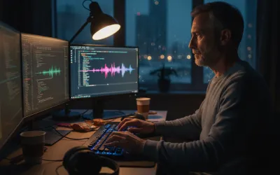 2 AM 的鍵盤聲:用 Vibe Coding 打造深夜開發的「心流」與節奏