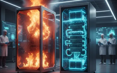 伺服器在燃燒?2026 機櫃級 AI 平台散熱革命:從氣冷退場到液冷霸權的技術生存戰
