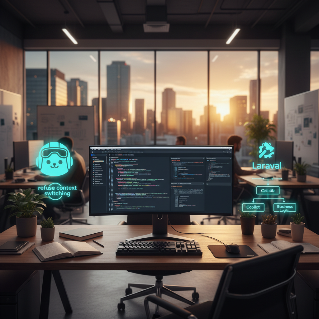 拒絕 Context Switching！GitHub Copilot 直接調用 Laravel 商業邏輯：整合 MCP 協定的實戰配置