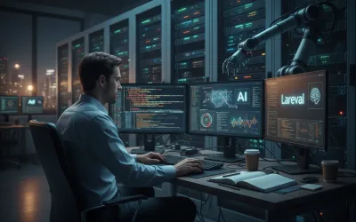 半夜不再被警報叫醒!2026 實戰:從日誌中挖掘黃金,在 Laravel 中串接 AI 進行系統異常預測與自我修復