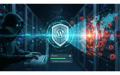 駭客也懂用 AI 寫腳本?2026 防護策略:AI 驅動的 WordPress 資安防護,自動反制零時差攻擊與惡意登入