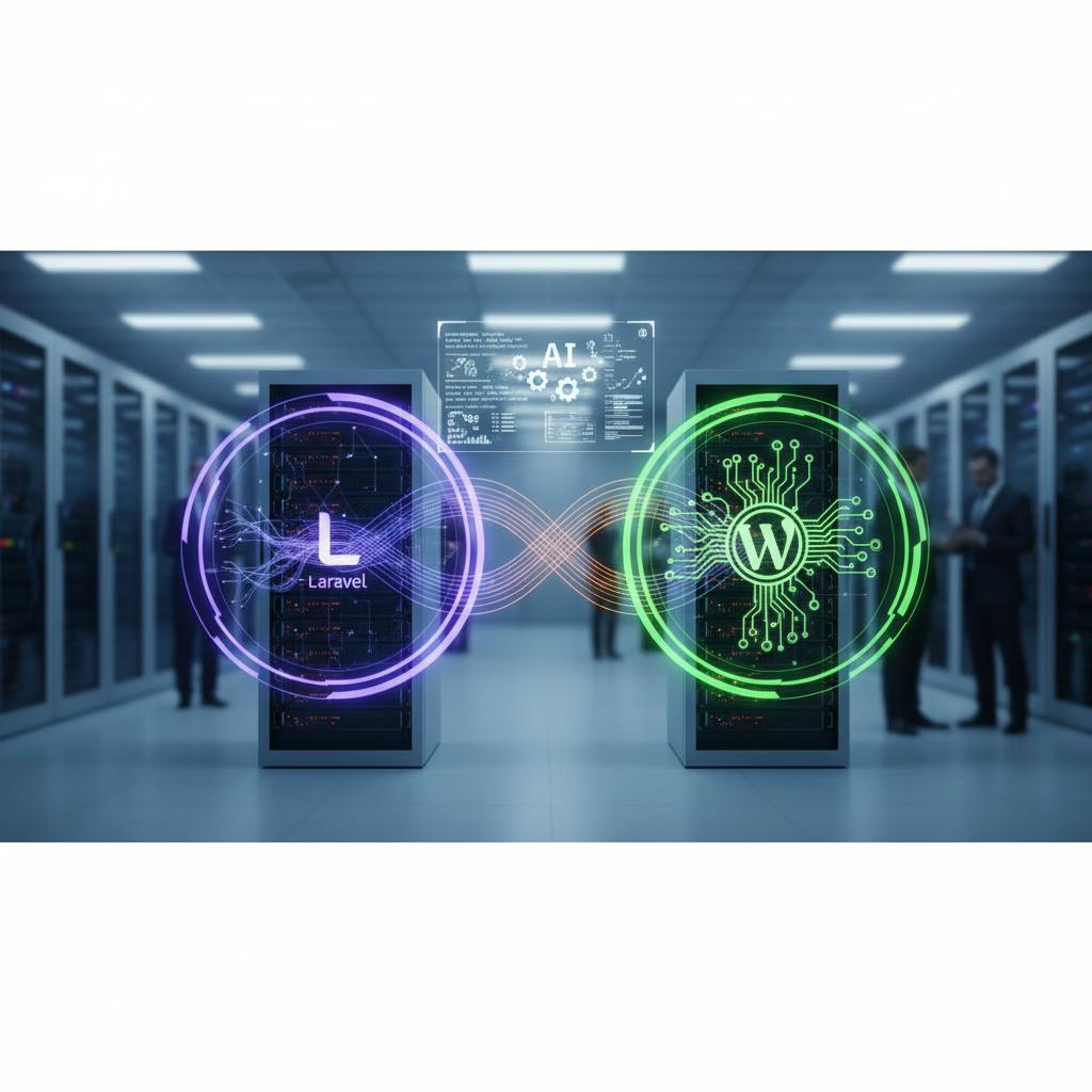 告別半夜救火！2026 新世代雙系統部署：Laravel x WordPress 完美整合與 AI 自動化實戰