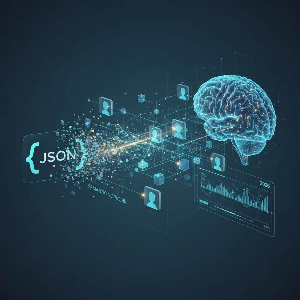 網站只給人看就輸了？2026 讓 LLM 秒懂的 Schema 架構學：從平面 JSON 到立體語意網路