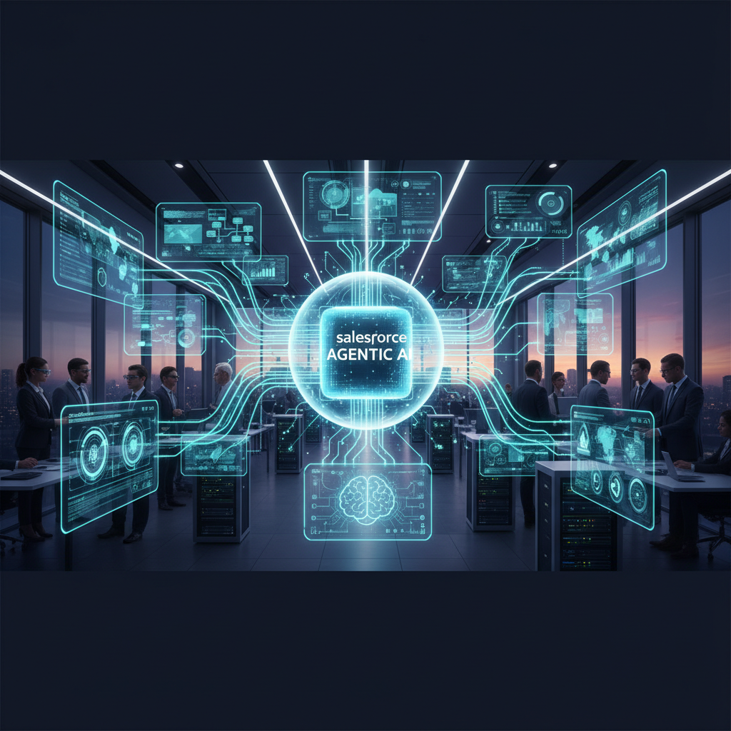 你的 CRM 還在當通訊錄？2026 Salesforce Agentic AI 實戰：將靜態資料庫轉變為自主營運中樞