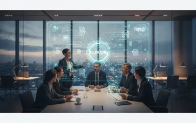 打破資訊孤島!企業內部文件像座迷宮?善用 Claude 超大上下文窗口與 RAG 技術,建置專屬高階主管的 AI 智庫