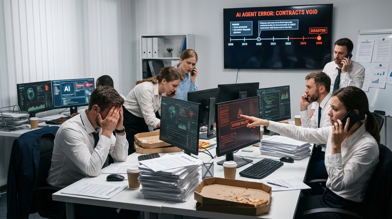 2026 報價自動化慘案：AI 代理人接管詢價與合約，60 天差點搞垮業務部的血淚復盤