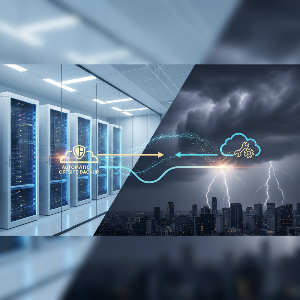 天有不測風雲：2026 企業網站必備的自動異地備份與災難救援機制