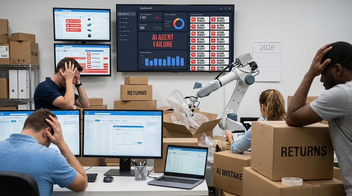 2026 電商翻車實錄：AI 代理人接管 WooCommerce 訂單通知，差點引發退貨海嘯的 37 天救援指南