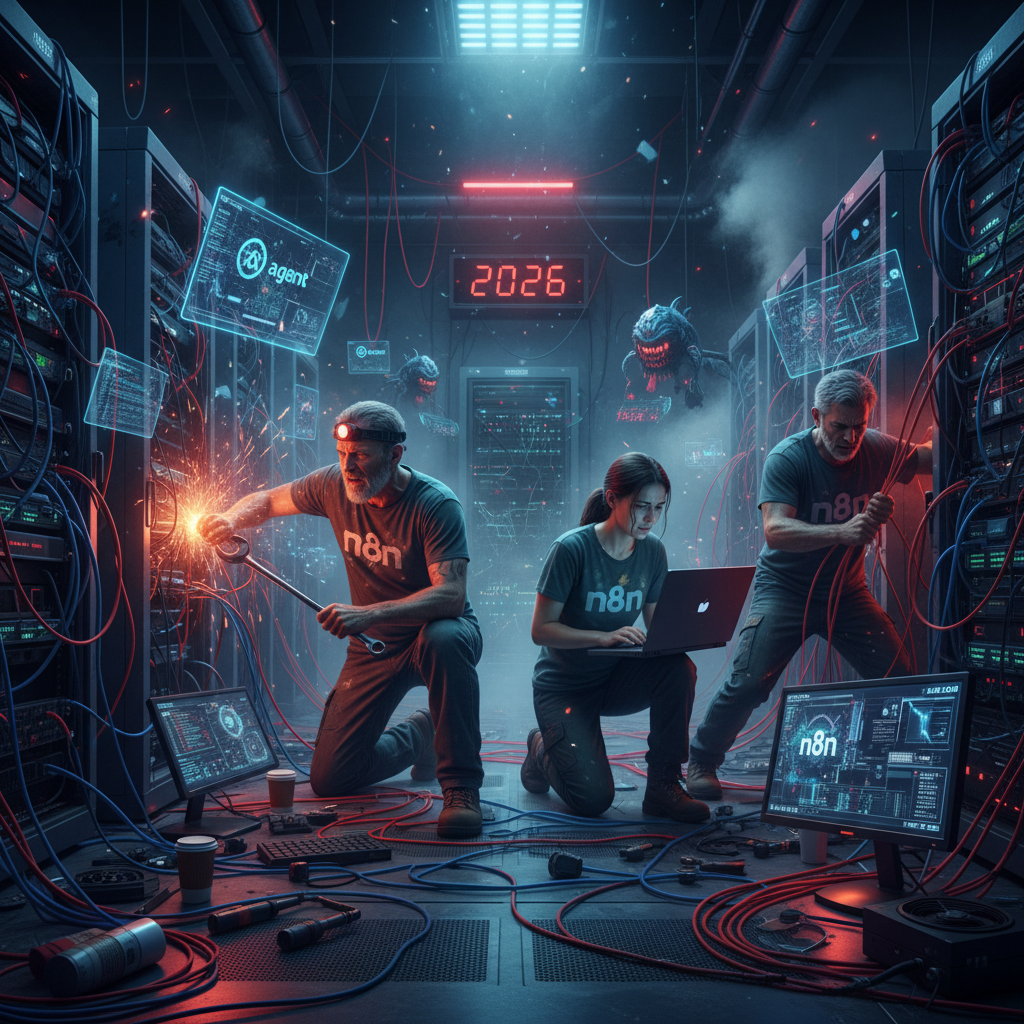 2026 自動化災難現場：n8n 串接 AI Agent 失控怎麼辦？資深工程師的血淚救援實戰