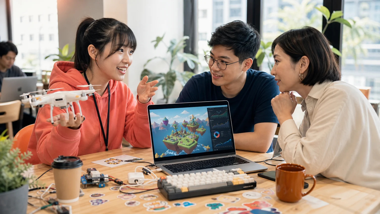 大家拿 Jev 做了什麼 從玩遊戲開無人機到客服分流的 15 個實作